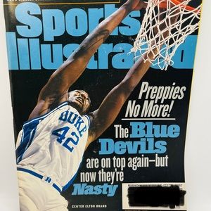 Sports Illustrated Preppies No More! February 22 1999 Elton Brand NCAA Duke